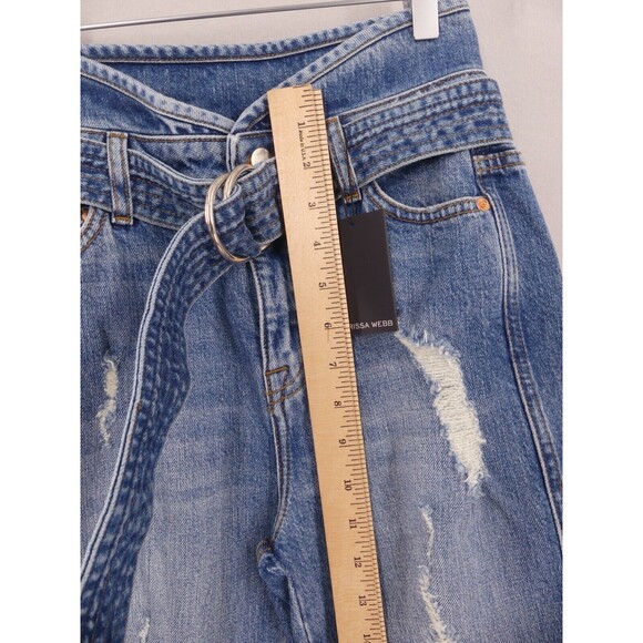 MARISSA WEBB 24 Jeans Travis Denim Pant in Indigo Medium Stone Wash NWT - Picture 4 of 10